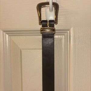 Black belt with gold